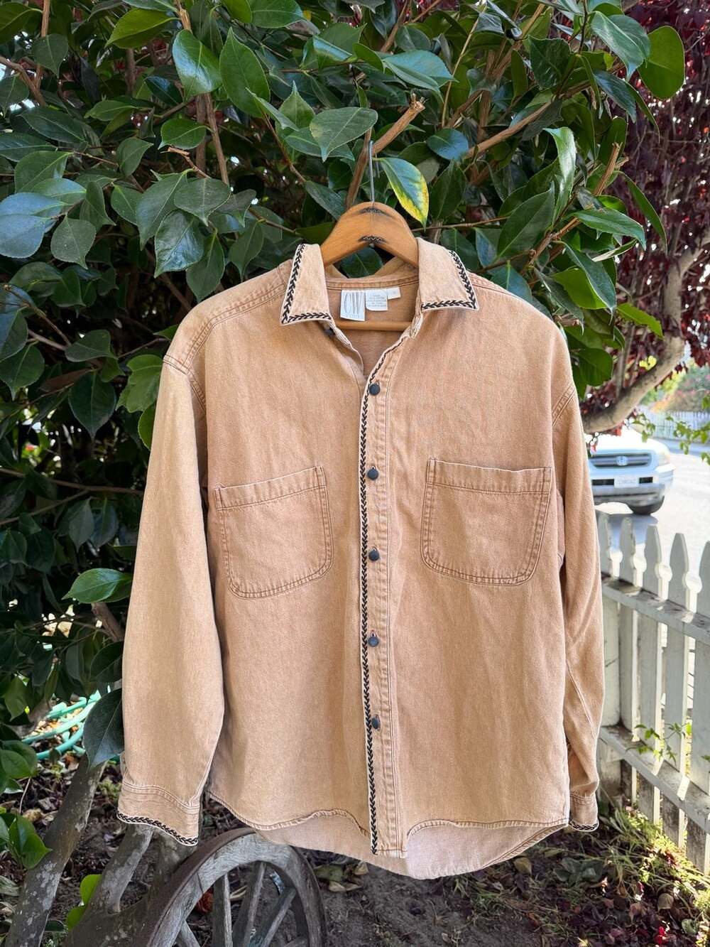 Vintage Clifford & Wills Western Tan Denim Button Up Shirt